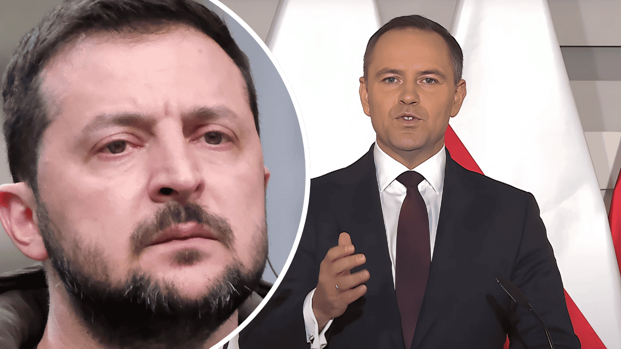 Wołodymyr Zełenski i Karol Nawrocki