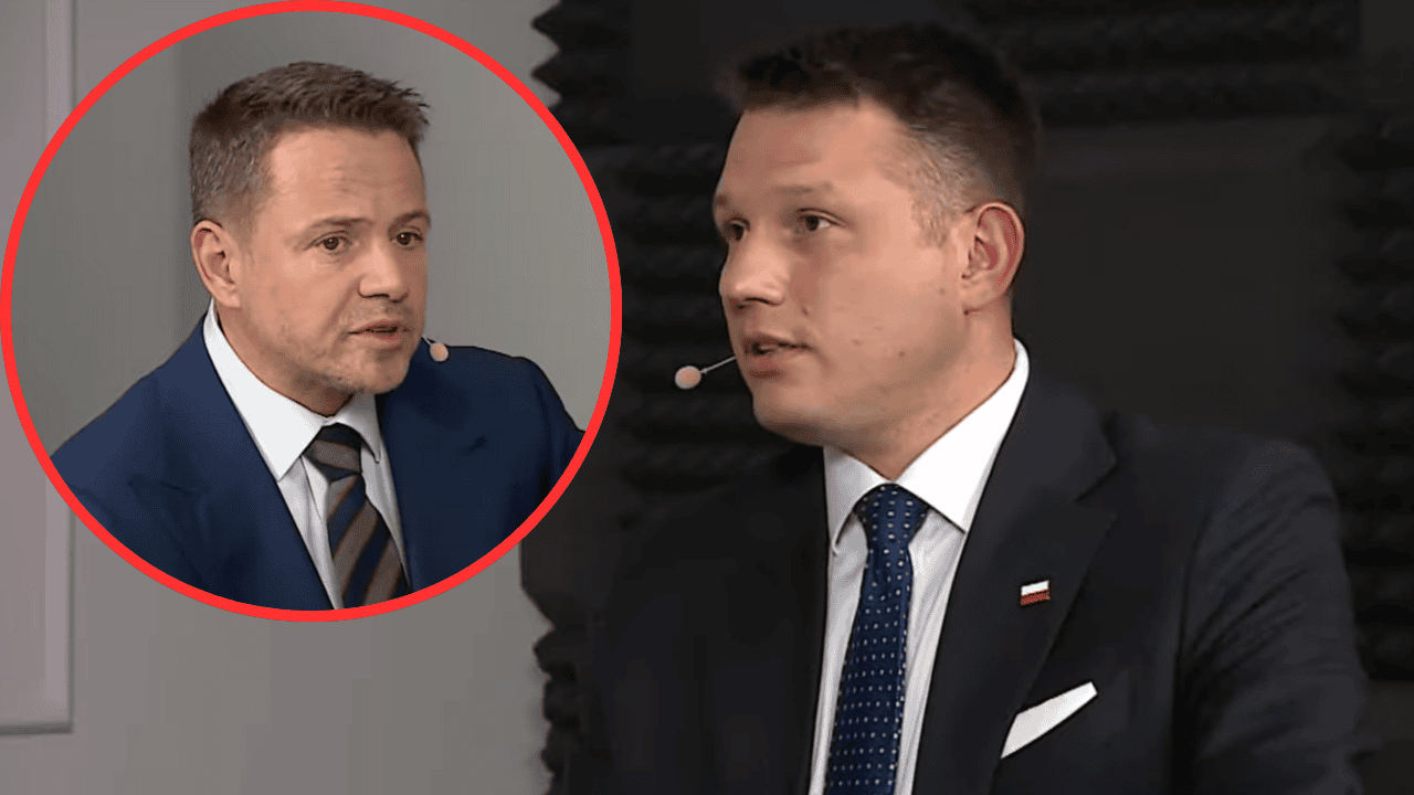 Rafał Trzaskowski i Sławomir Mentzen