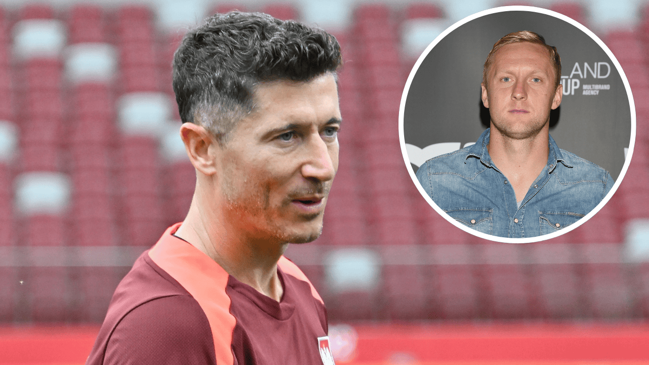 Robert Lewandowski i Kamil Glik