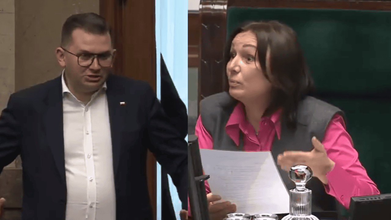 Łukasz Kmita i Monika Wielichowska