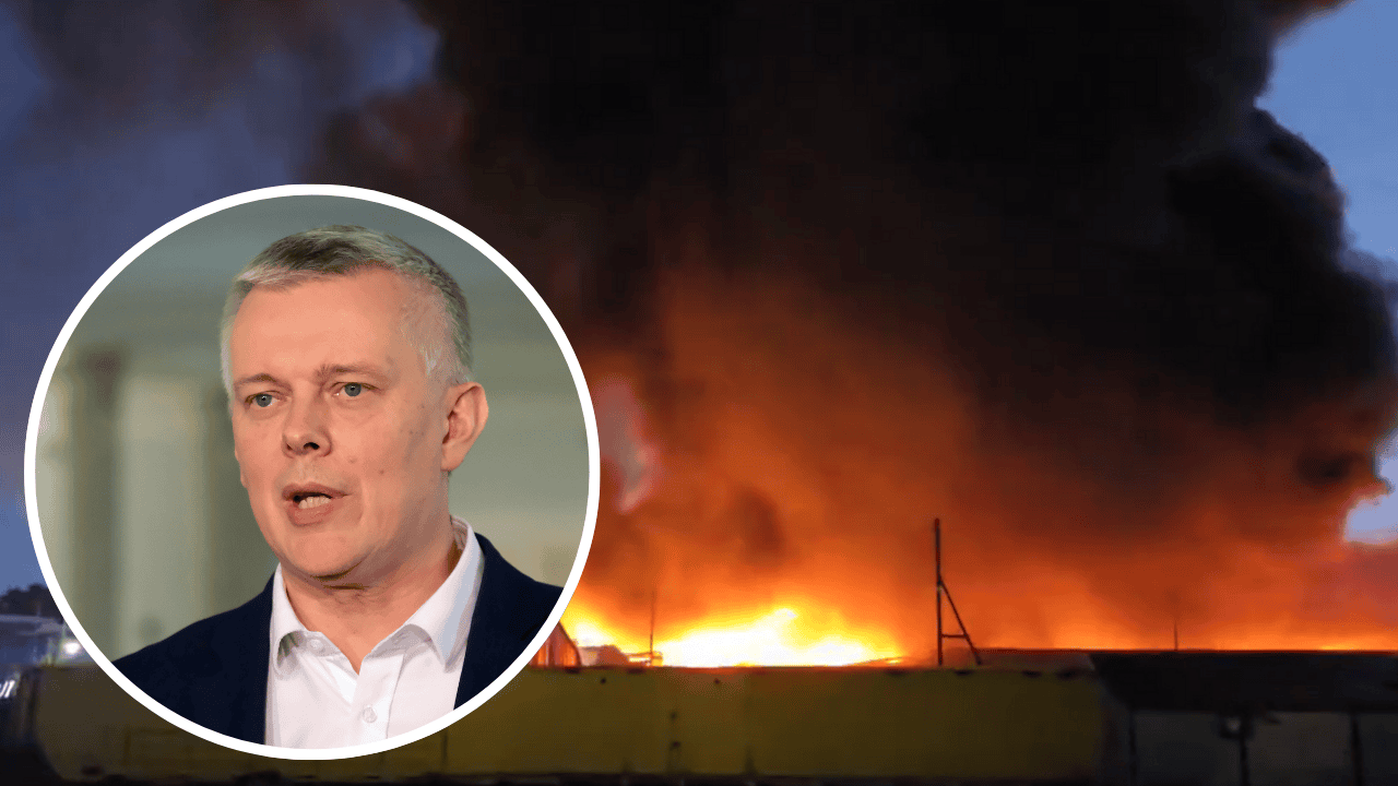 pożar i Tomasz Siemoniak