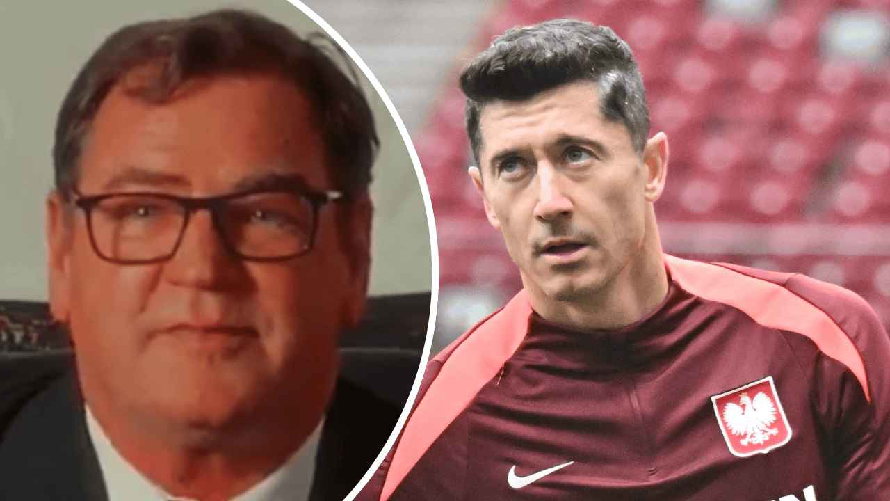 Jan Urban i Robert Lewandowski