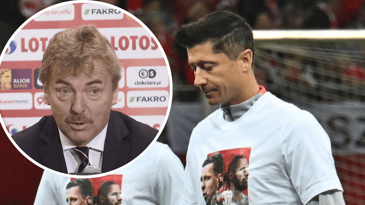 Robert Lewandowski i Zbigniew Boniek