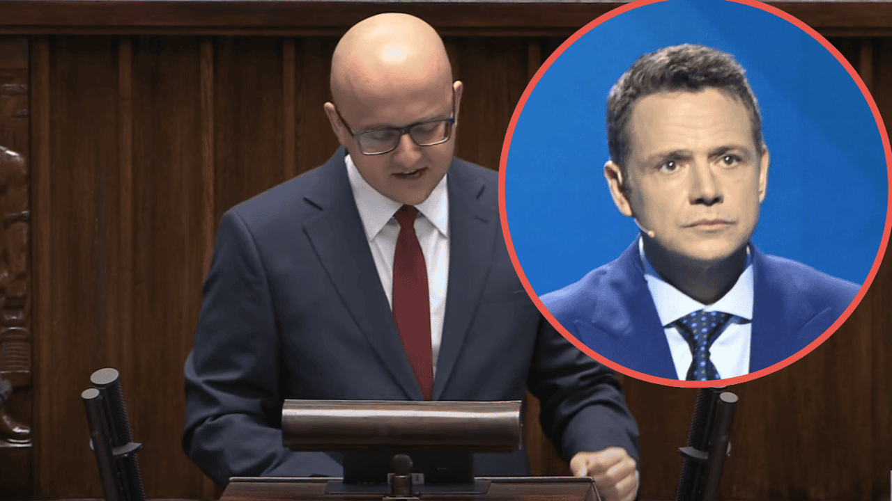 Dariusz Matecki i Rafał Trzaskowski