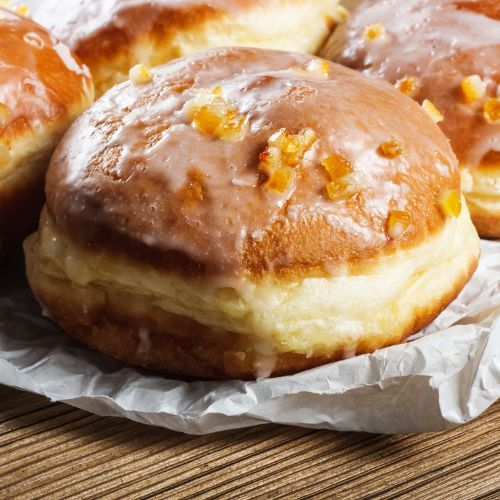 pączki ze skórką pomarańczową