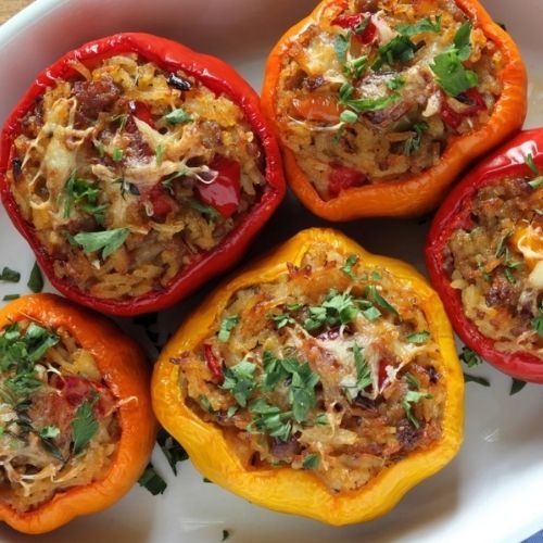 Papryka faszerowana. Pomysł na szybki, jesienny obiad