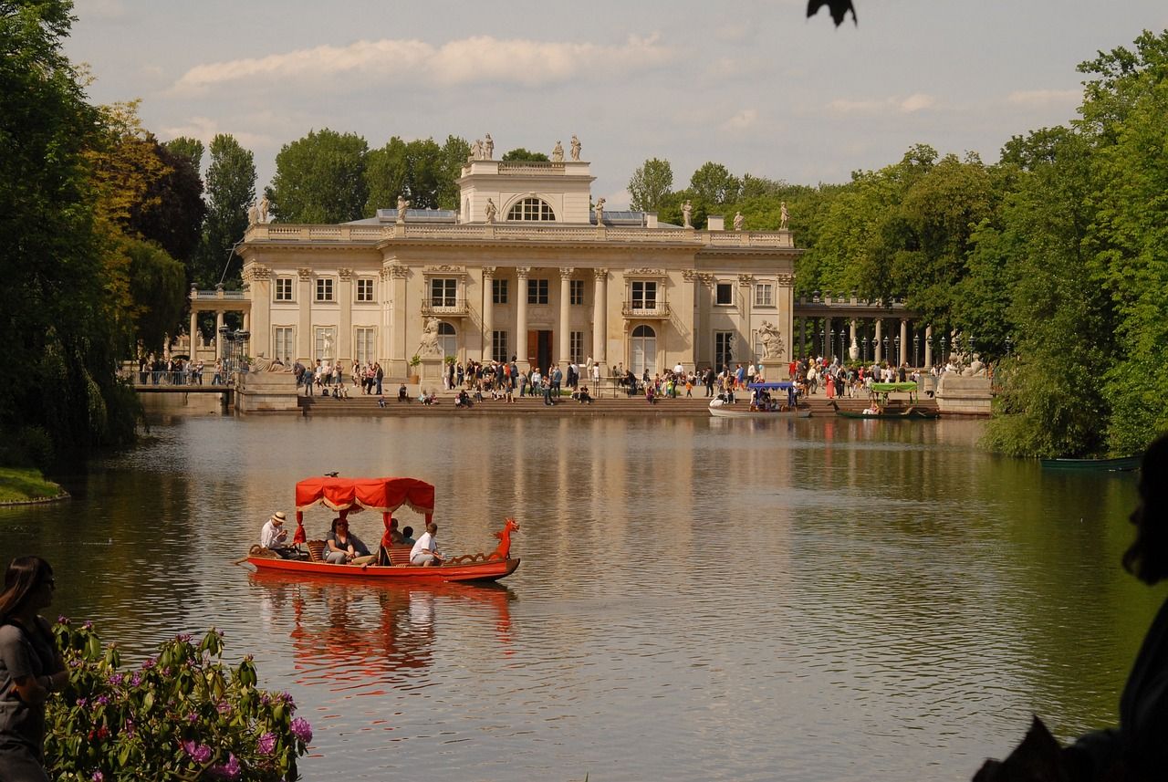 łazienki królewskie