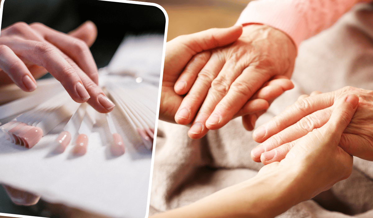 paznokcie, dłonie, manicure