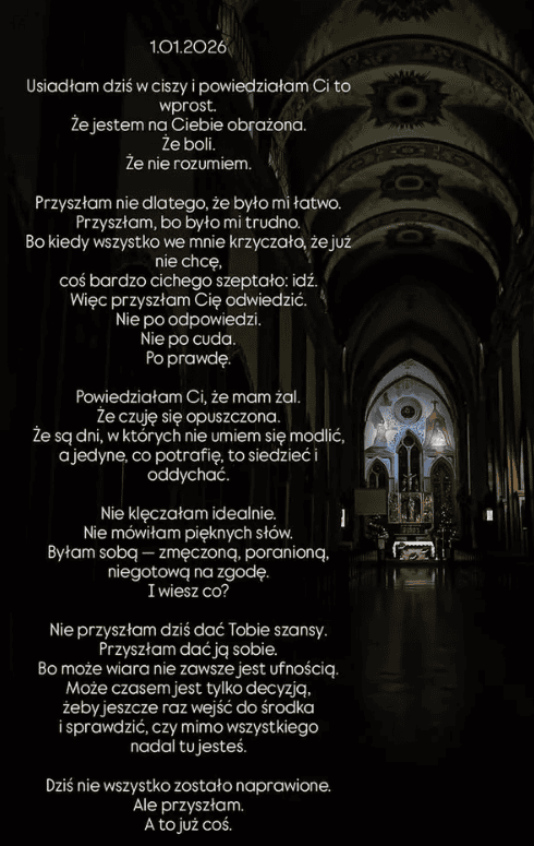 Sylwia Peretti przerwała milczenie. Wprost z Kościoła zwróciła się do fanów