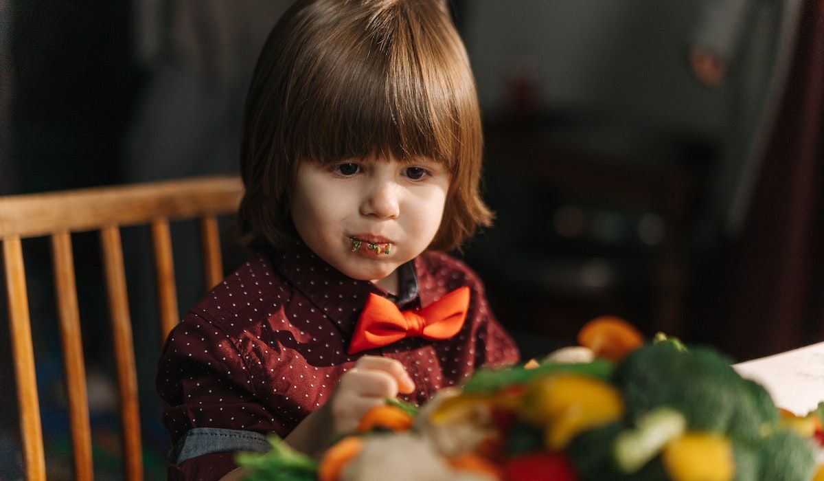 dziecko nie chce jeść warzyw