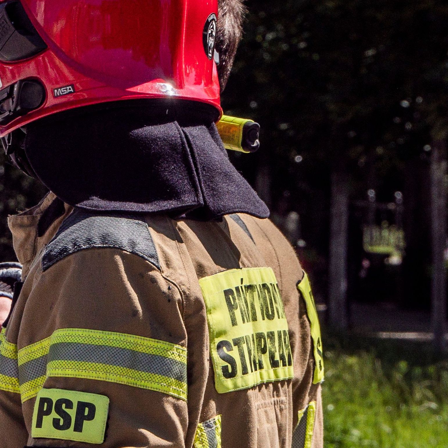 Śmiertelny wypadek pod Toruniem. Auto uderzyło w drzewo i spłonęło. Nie żyje 1 osoba