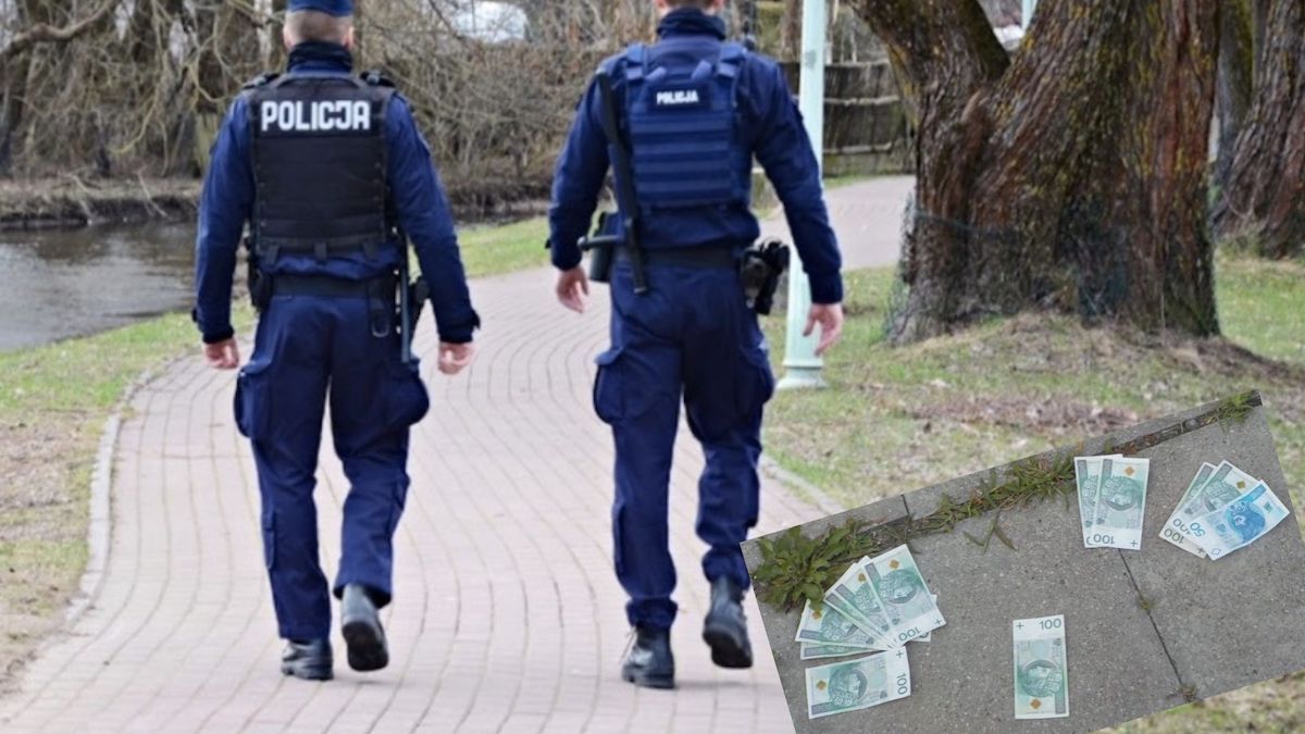 policja pieniądze