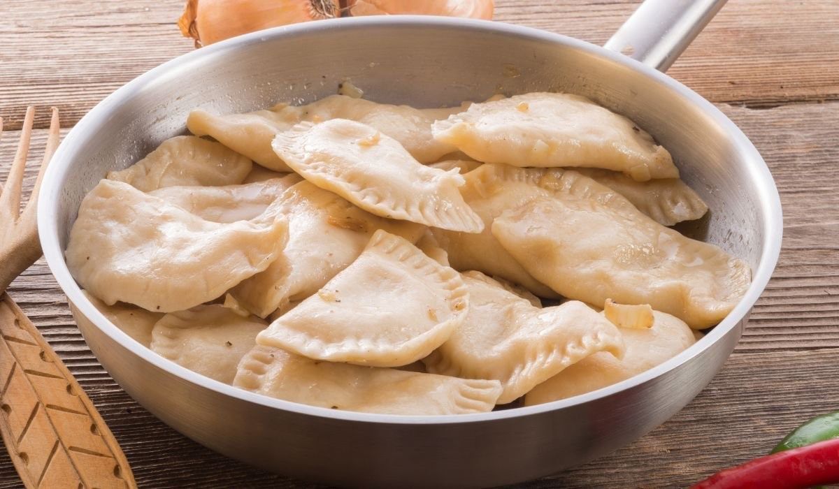 pierogi w garnku