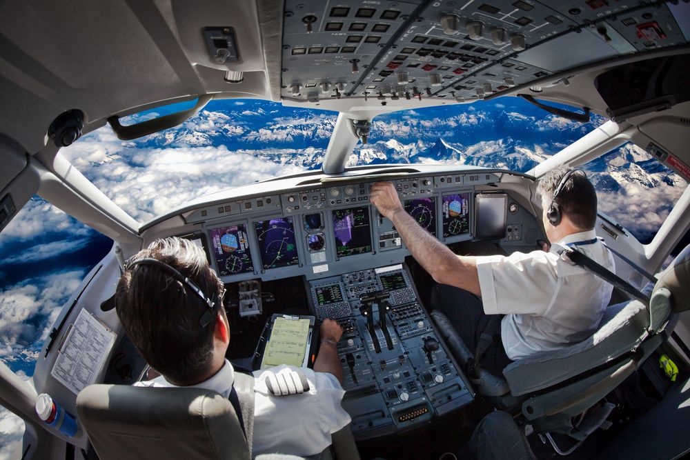pilot samolotu musi mieć doskonały wzrok