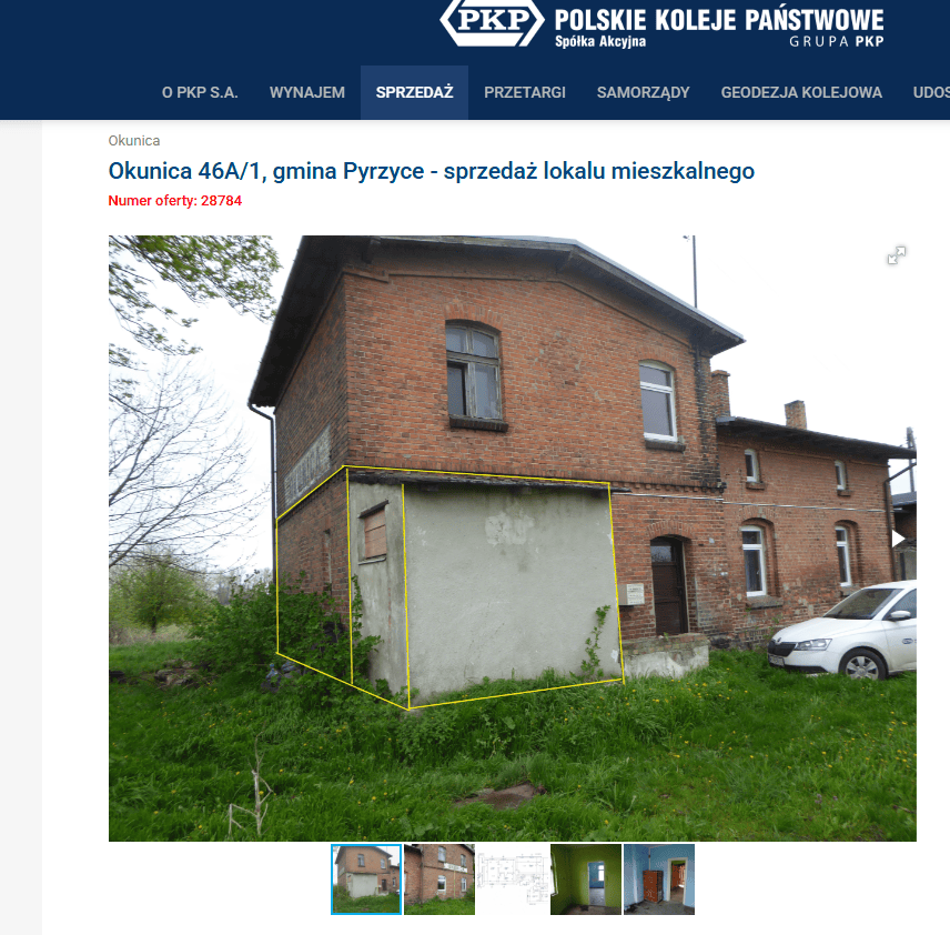 Sprzedają mieszkania za 19 tysięcy złotych. PKP pozbywa się nieruchomości, jest jednak haczyk