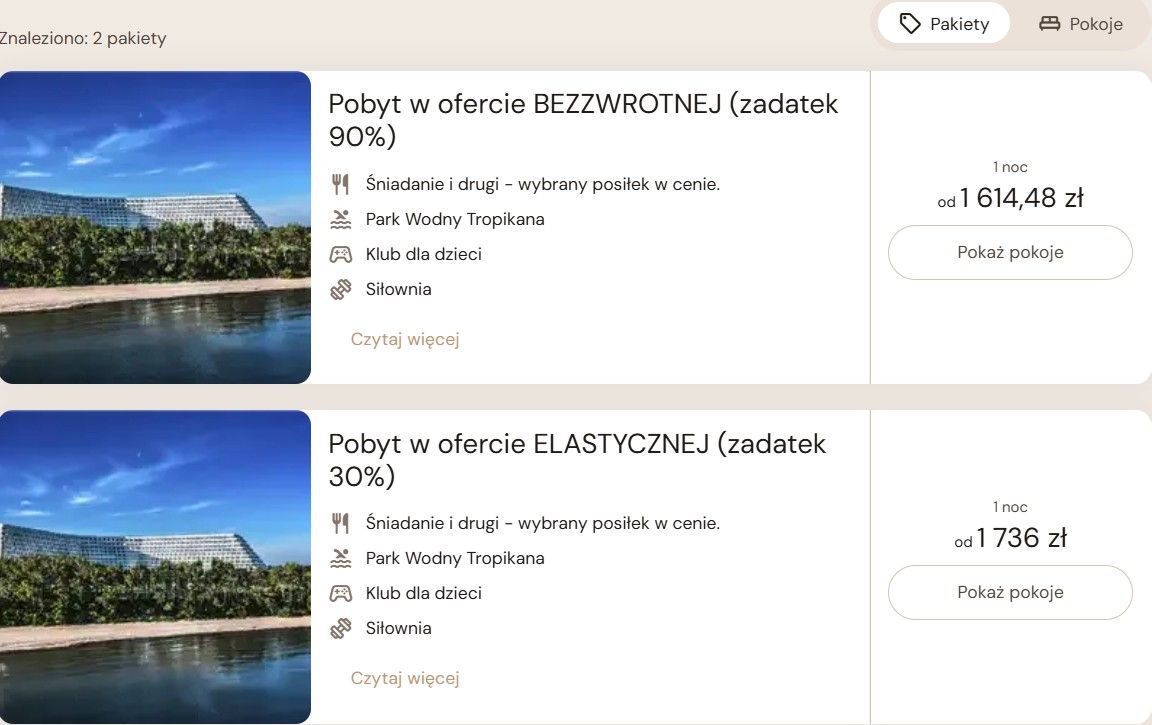 Tyle kosztuje noc w Gołębiewskim w Pobierowie. Taniej wychodzą wakacje all-inclusive w Egipcie