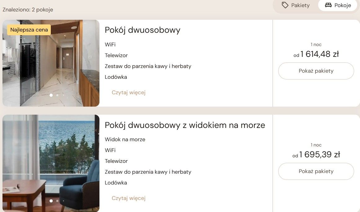 Tyle kosztuje noc w Gołębiewskim w Pobierowie. Taniej wychodzą wakacje all-inclusive w Egipcie