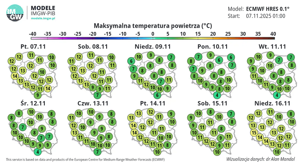 Prognoza pogody na długi weekend. Słonecznie będzie tylko w kilku miejscach