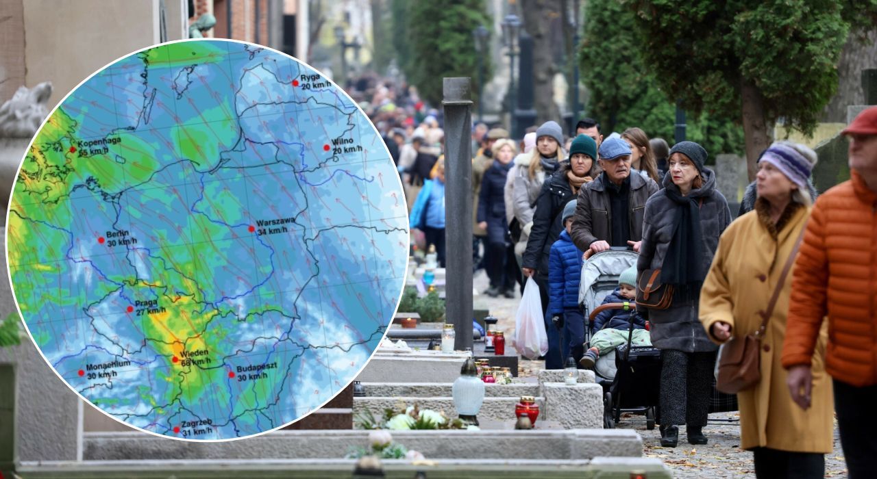 Pogoda na Wszystkich Świętych i Zaduszki. W prognozie IMGW gwałtowny zwrot