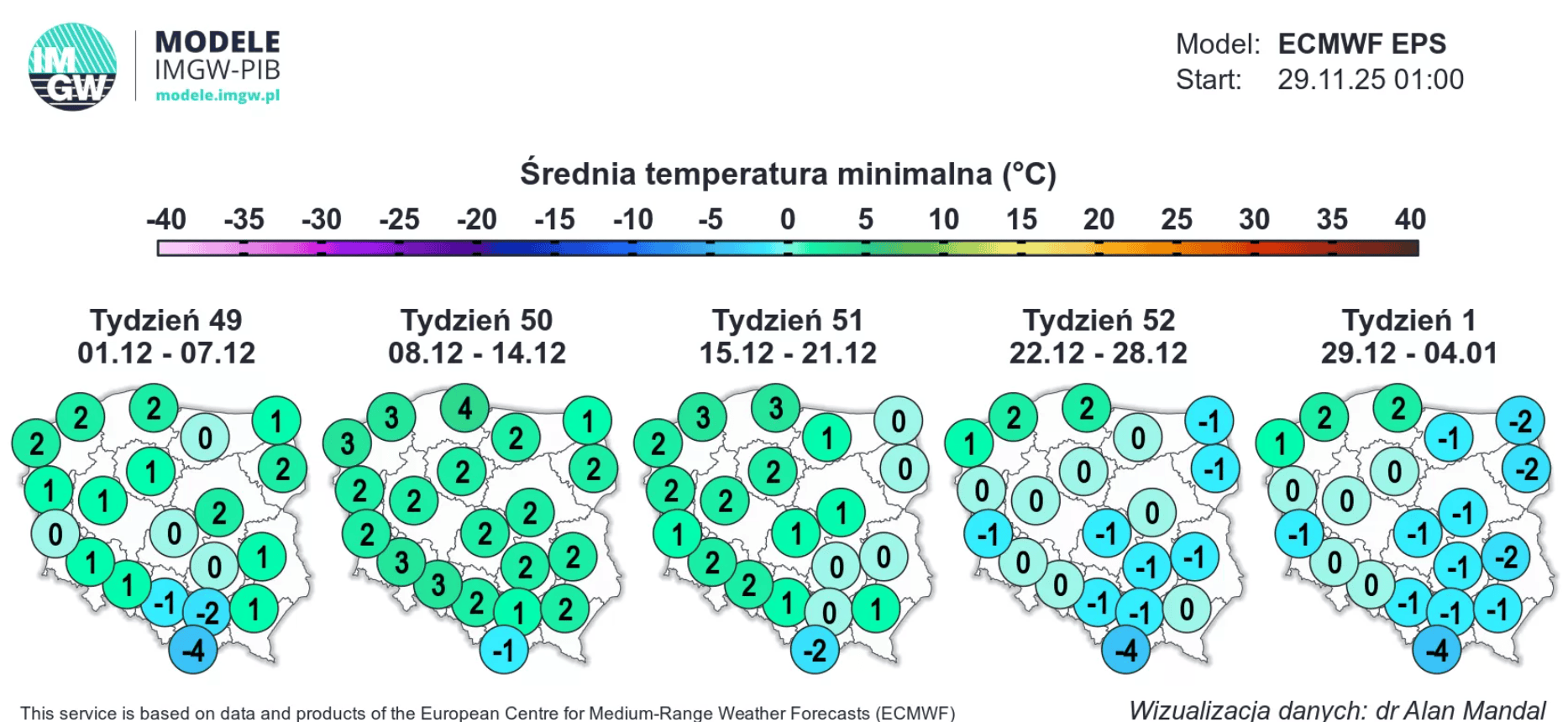 Już wiedzą, czy w święta spadnie śnieg. Prognoza długoterminowa IMGW nie zostawia złudzeń