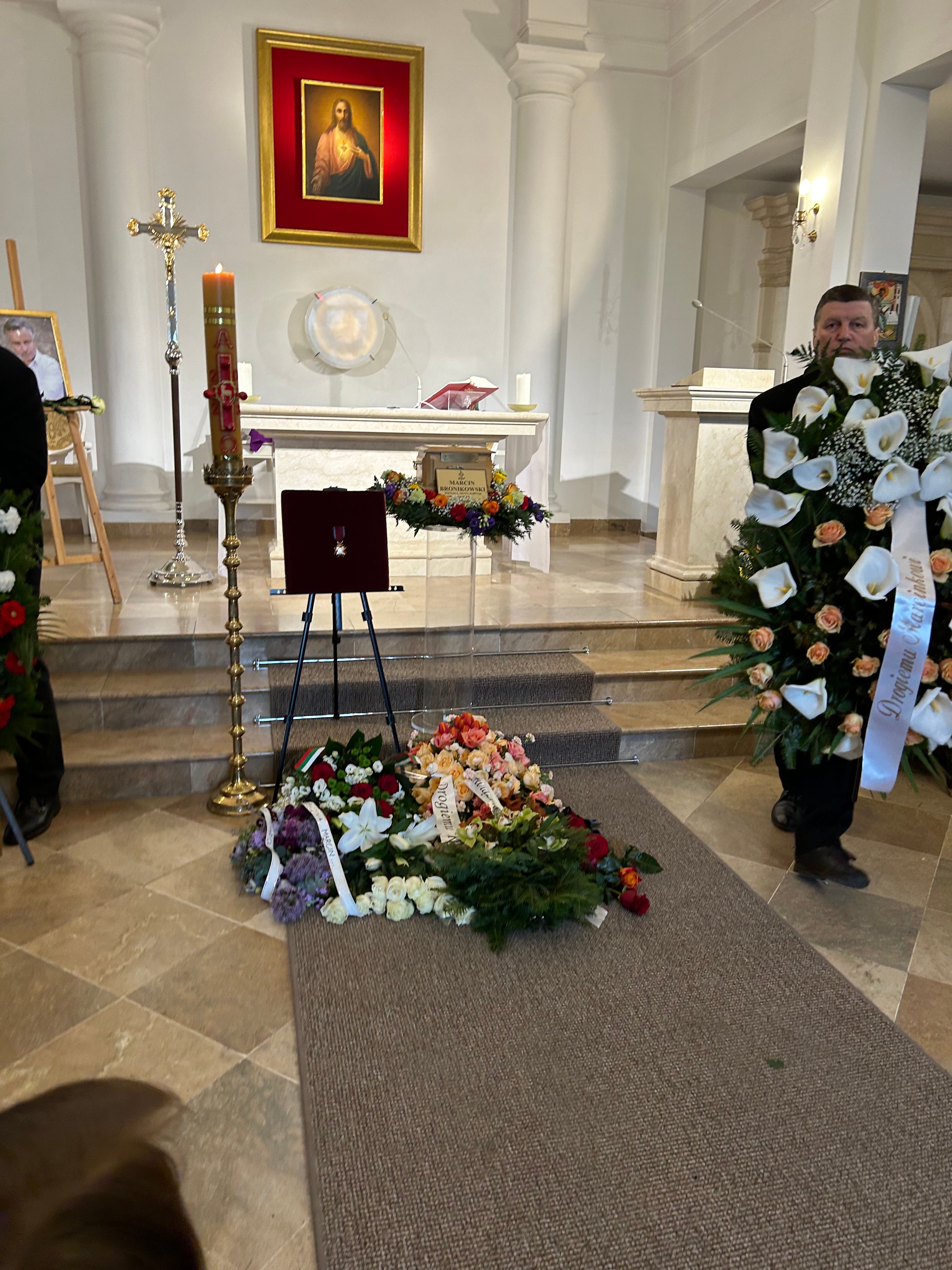 pogrzeb Marcina Bronikowskiego