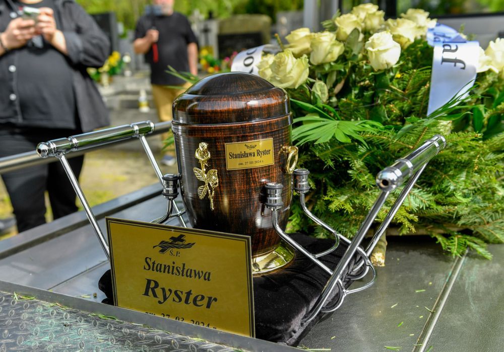 pogrzeb Stanisławy Ryster