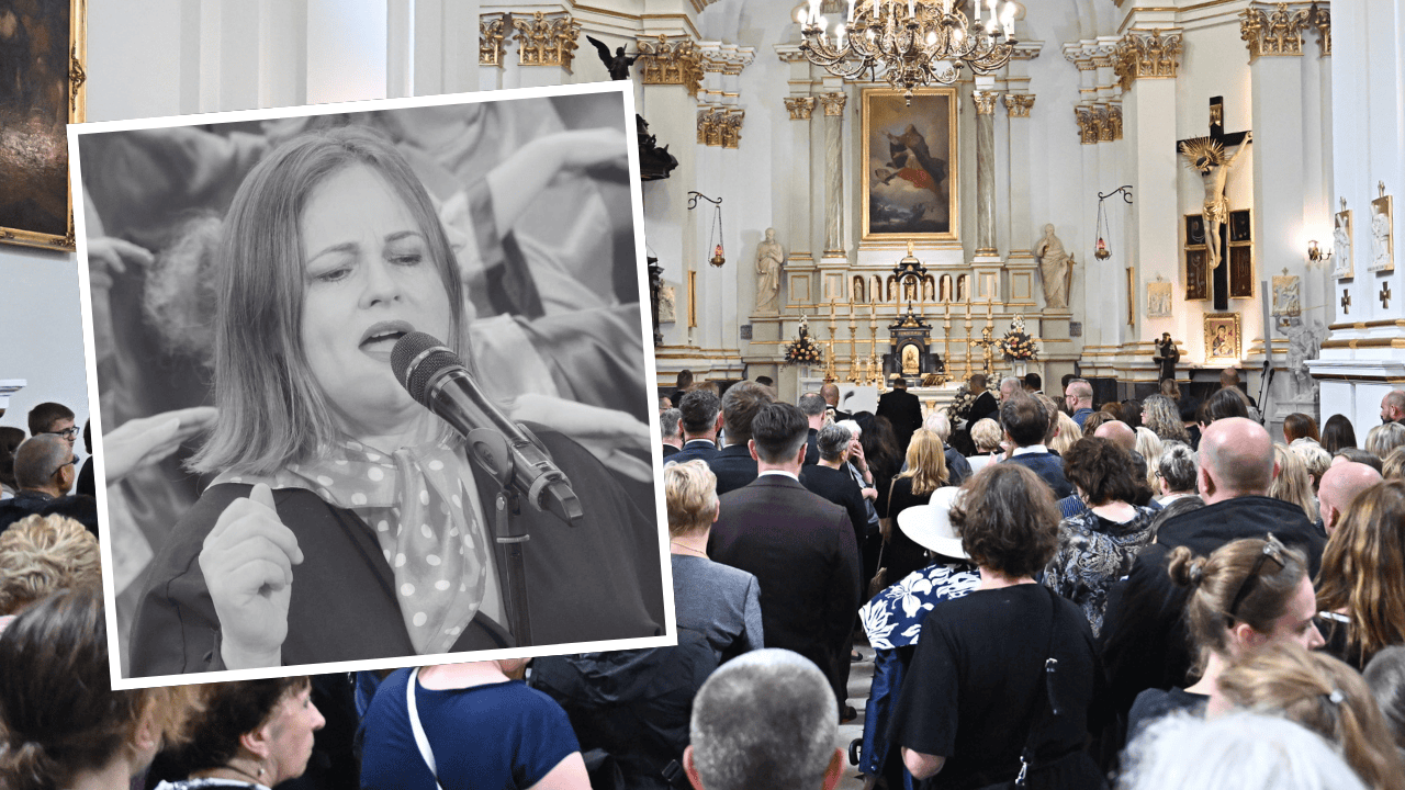 Rozdzierające słowa księdza na pogrzebie Joanny Kołaczkowskiej. Wszyscy ocierali łzy