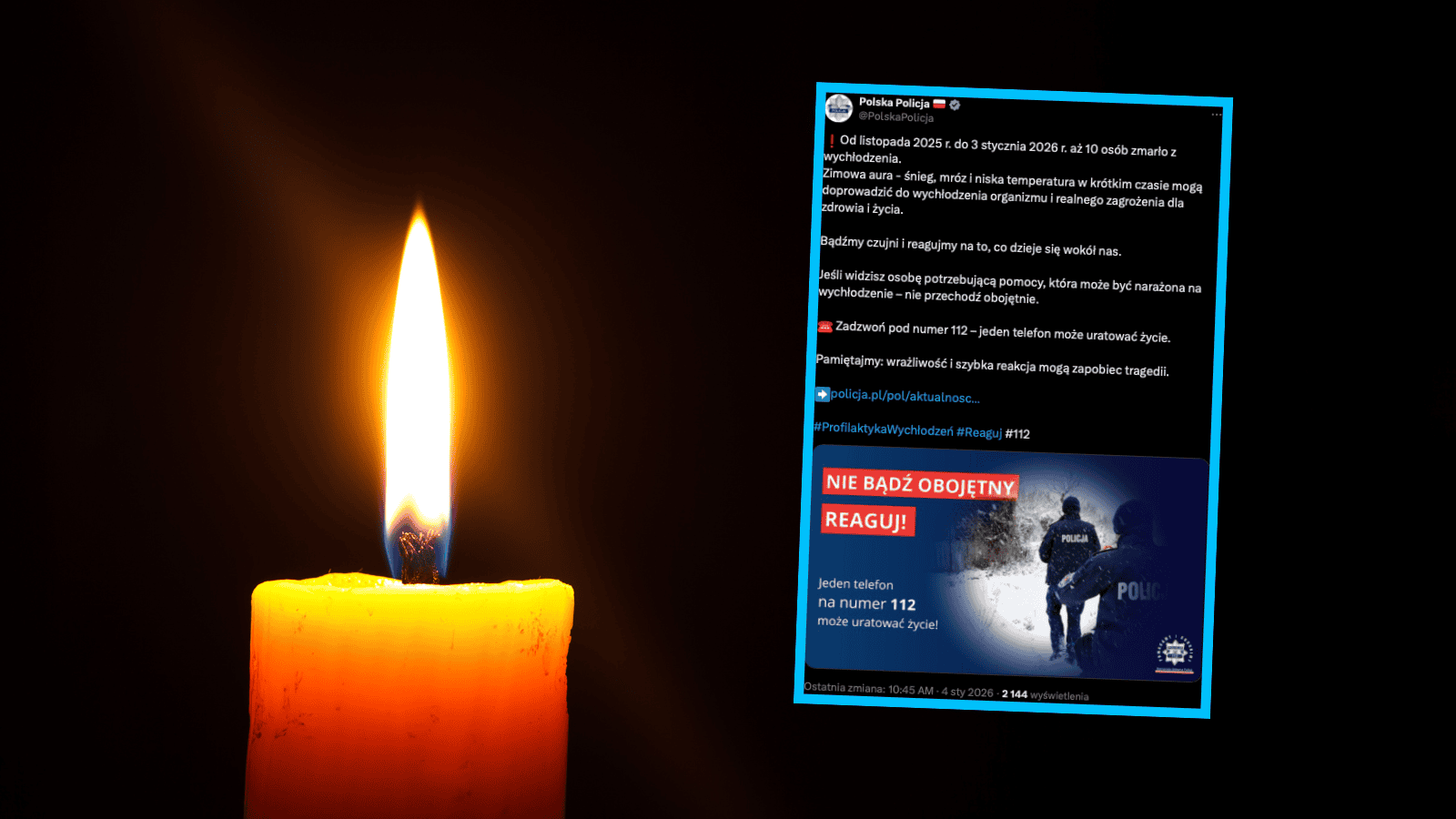 Nie żyje już 10 osób. Policja wydała istotny komunikat