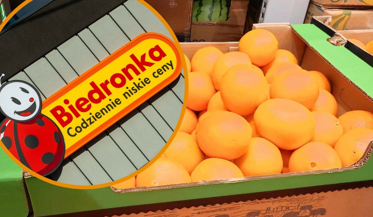 darmowe pomarańcze w Biedronce