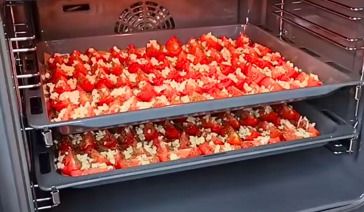 suszenie pomidorów w piekarniku