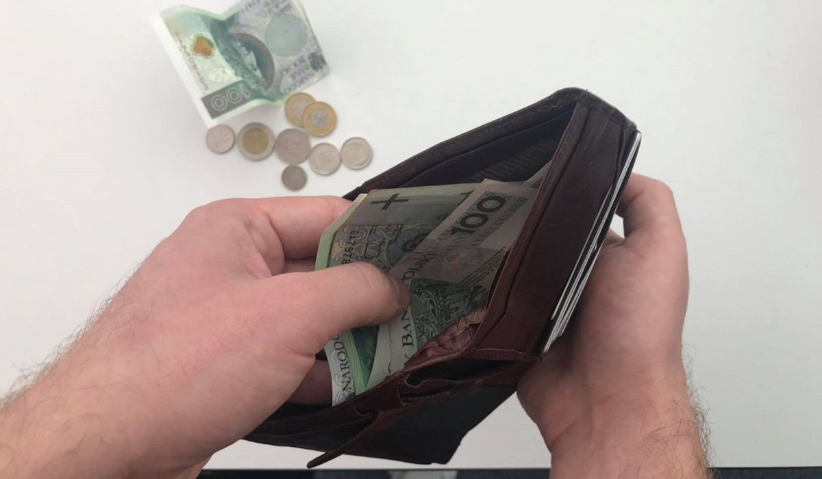 Pieniądze w portfelu