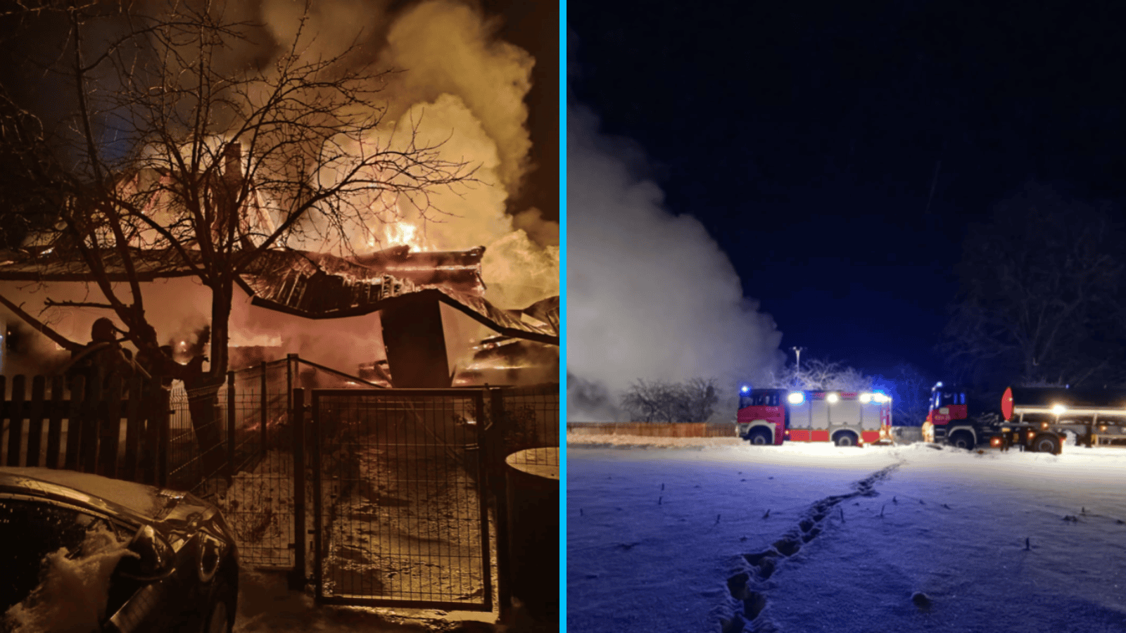 Traficzny finał pożaru na Podlasiu. Nie żyje 11-letni chłopiec