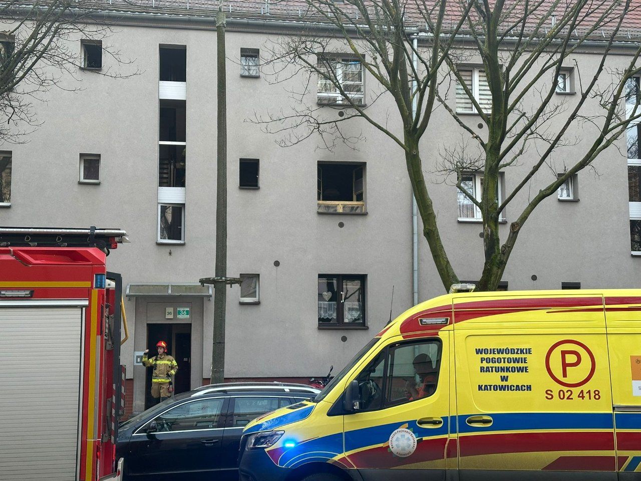 Dramatyczny pożar w polskim mieście. Ewakuacja. I tragiczne poszukiwania