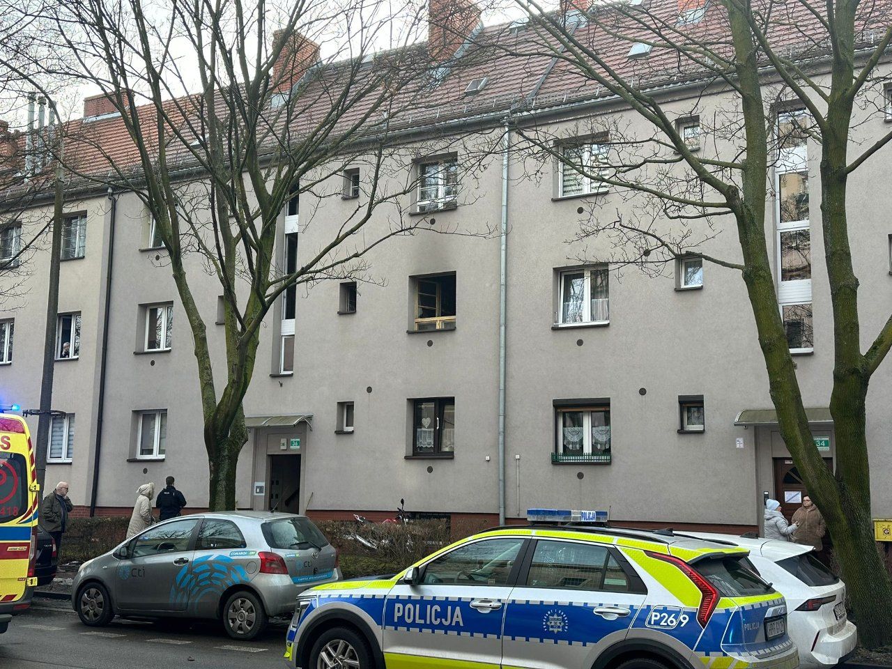 Dramatyczny pożar w polskim mieście. Ewakuacja. I tragiczne poszukiwania