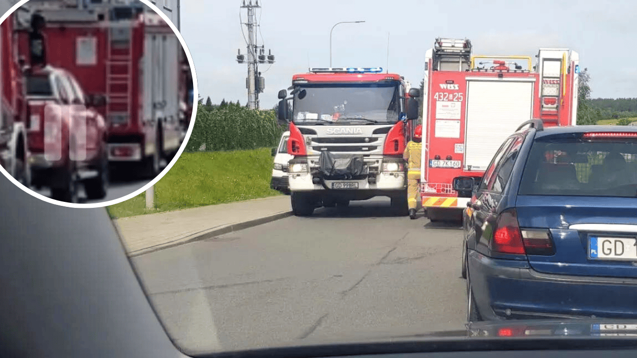 pożar w gdyni, fot. Facebook