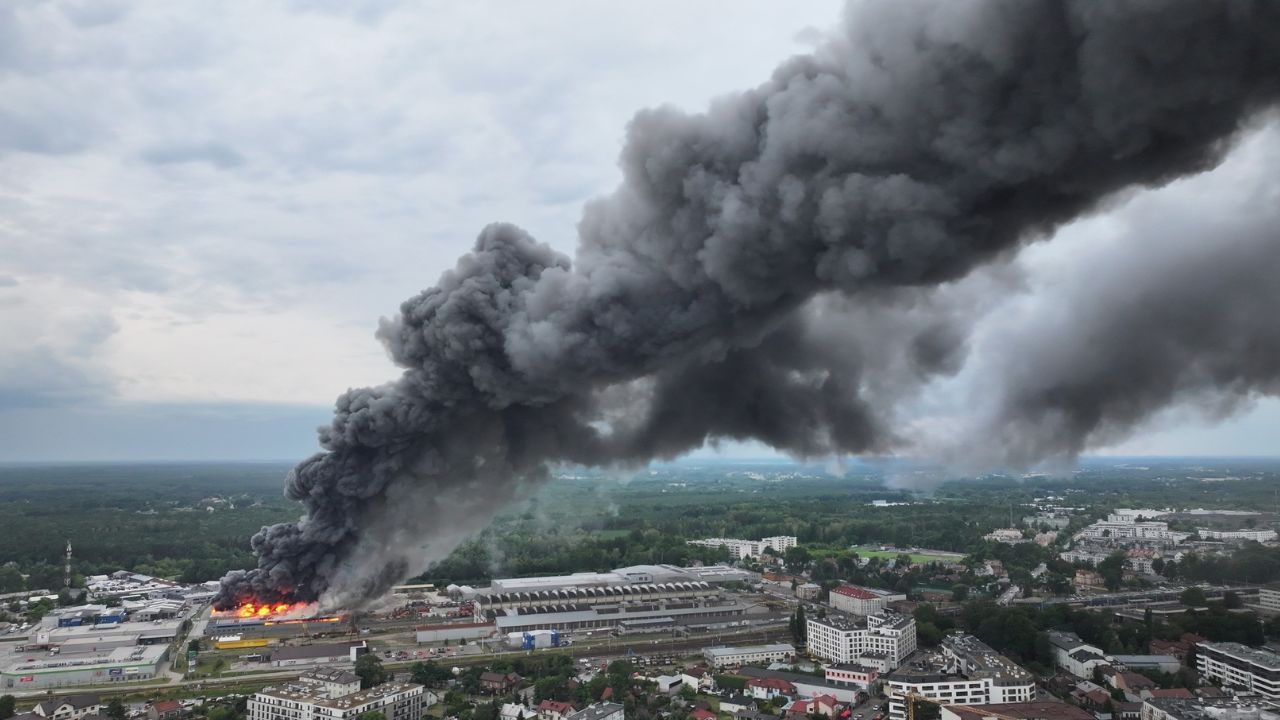 Wielki pożar pod Warszawą