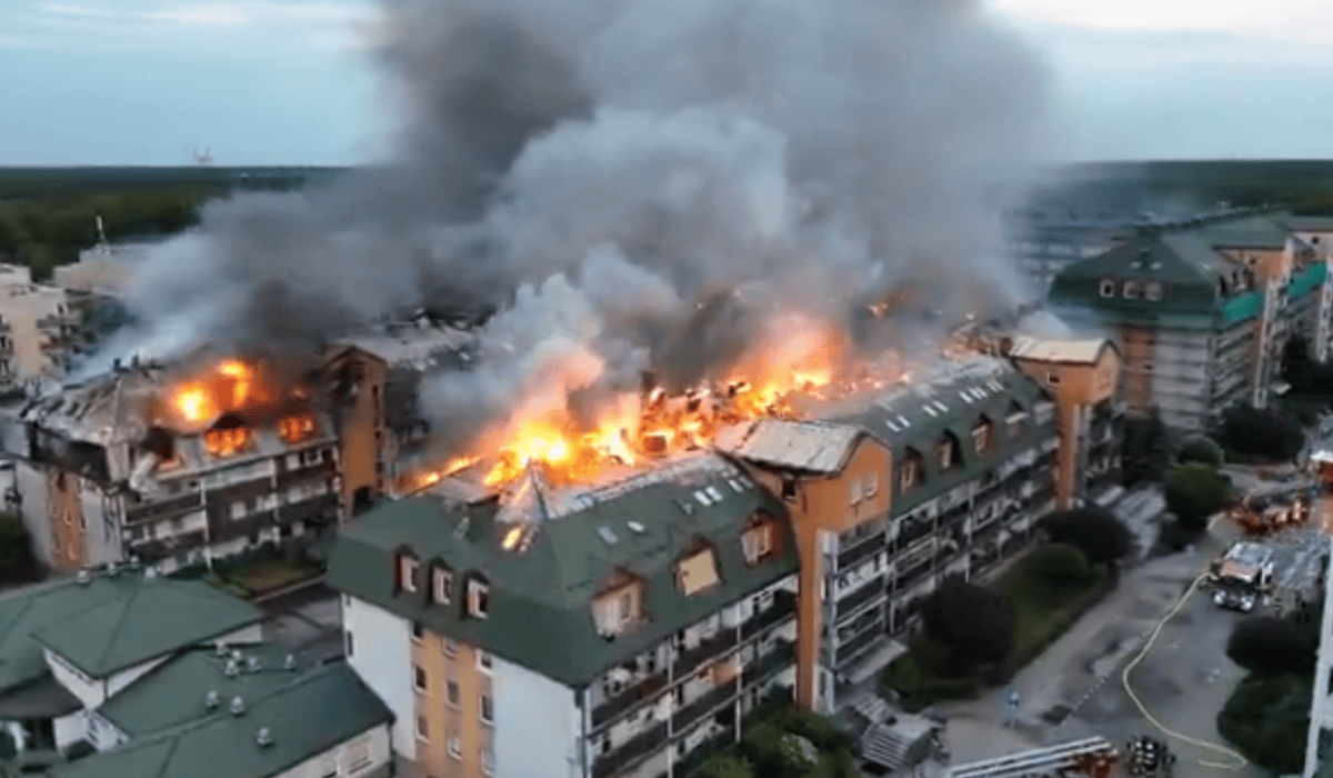 Pożar w Ząbkach. Znany dziennikarz stracił cały dorobek życia. Opowiedział o horrorze, jaki przeżył