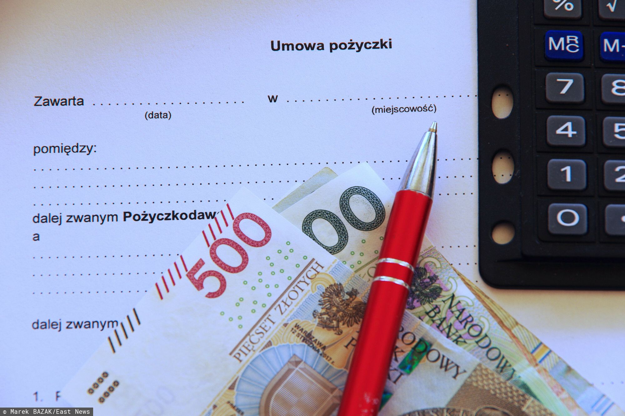 pożyczka, dług