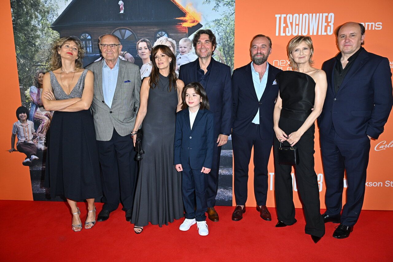 Gwiazdy na premierze "Teściowie 3". Kuna z partnerem, Ostaszewska, Woronowicz