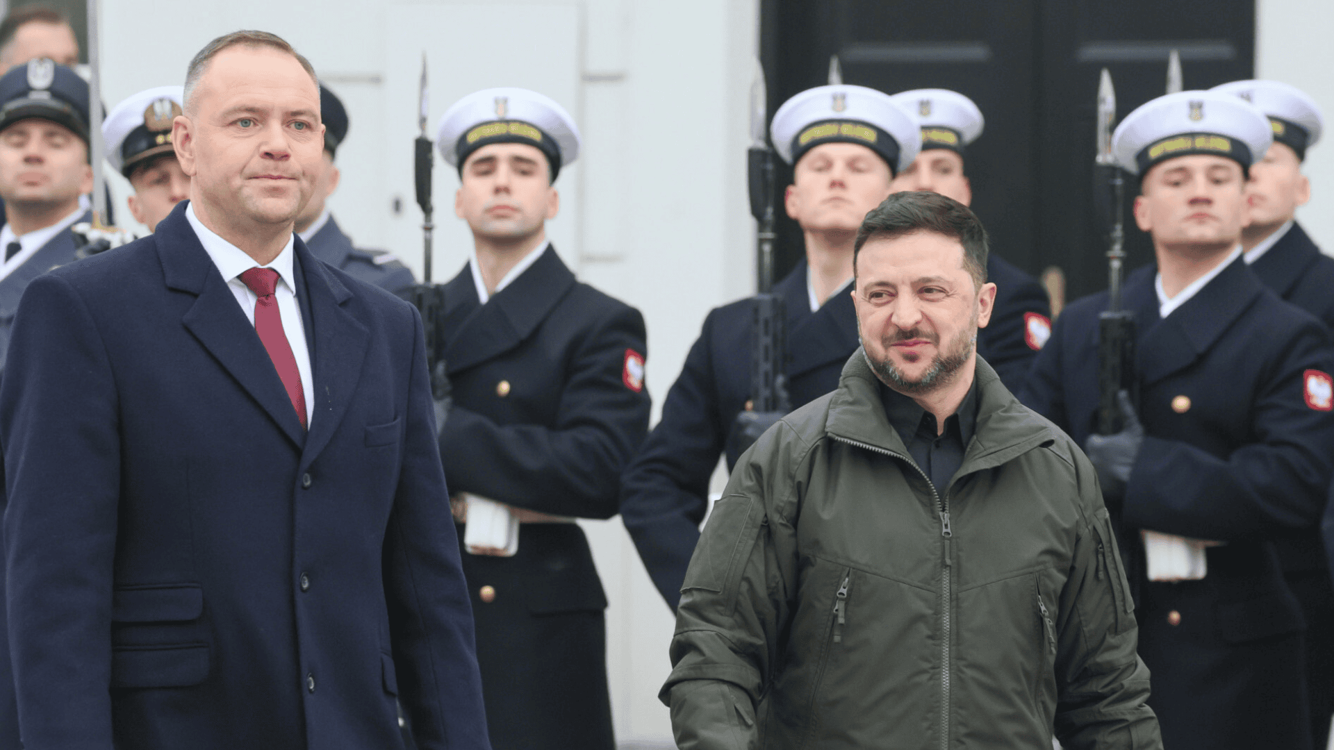 Karol Nawrocki wręczył prezydentowi Ukrainy wyjątkowy prezent