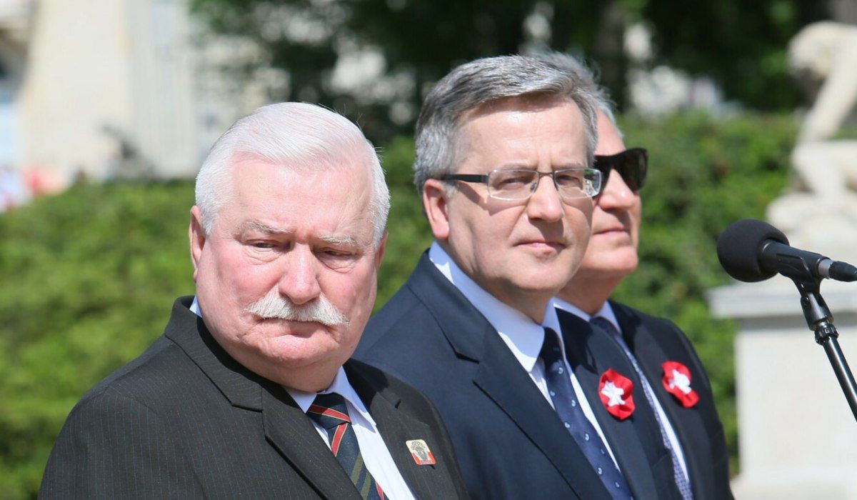 Lech Wałęsa, Bronisław Komorowski, Aleksander Kwaśniewski