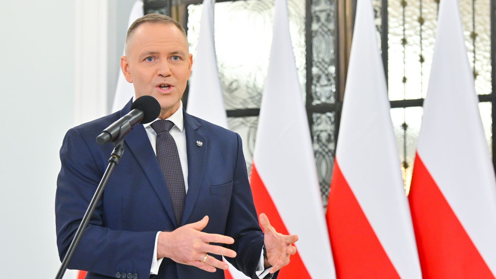 Prezydent na gali bokerskiej. Jednym ze sponsorów firma "Nowrocky"