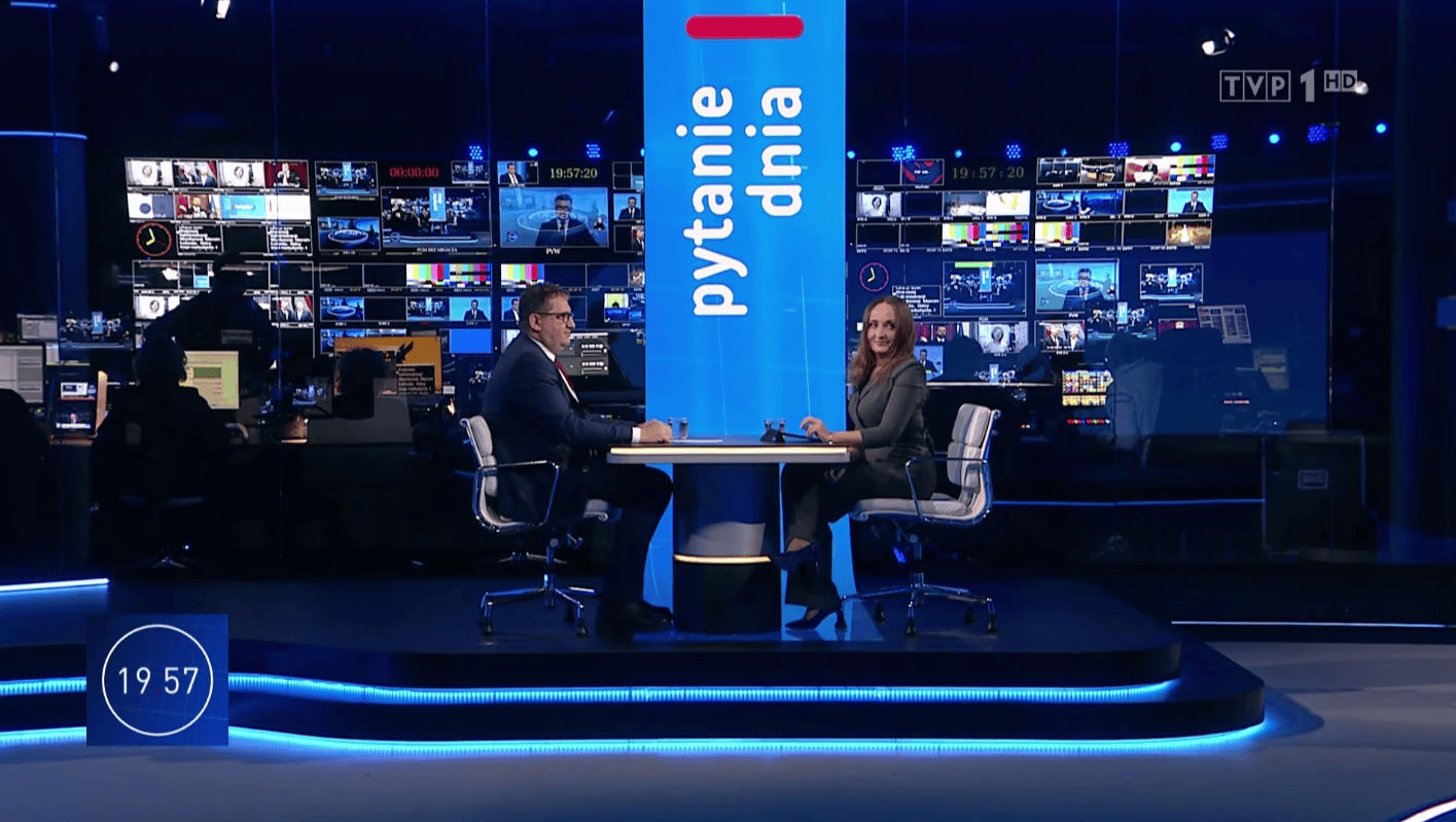 Justyna Dobrosz‑Oracz uchwycona w programie "19:30". Teraz mówi o niej cały kraj