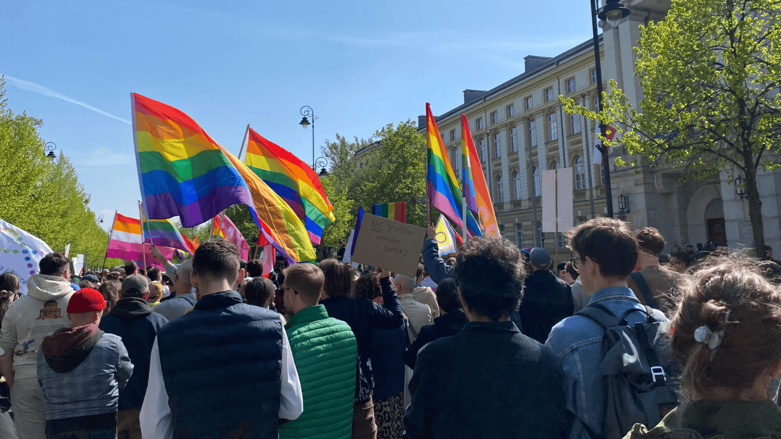 Protest przed KPRM w Warszawie. Padły mocne słowa pod adresem rządu