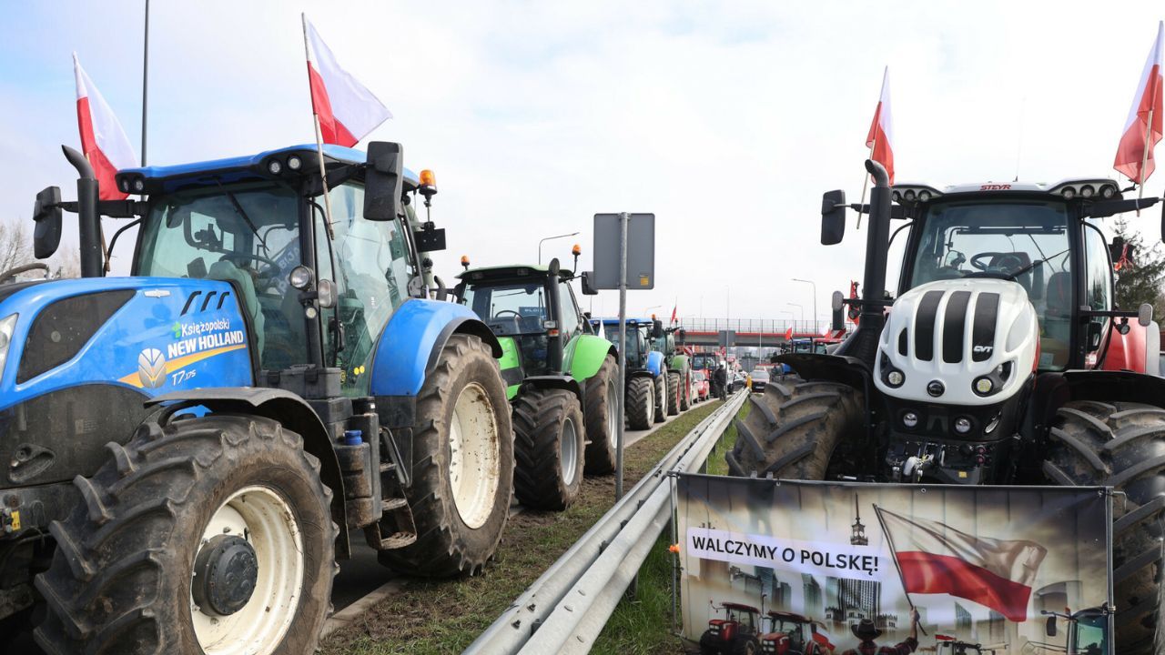 protest rolników