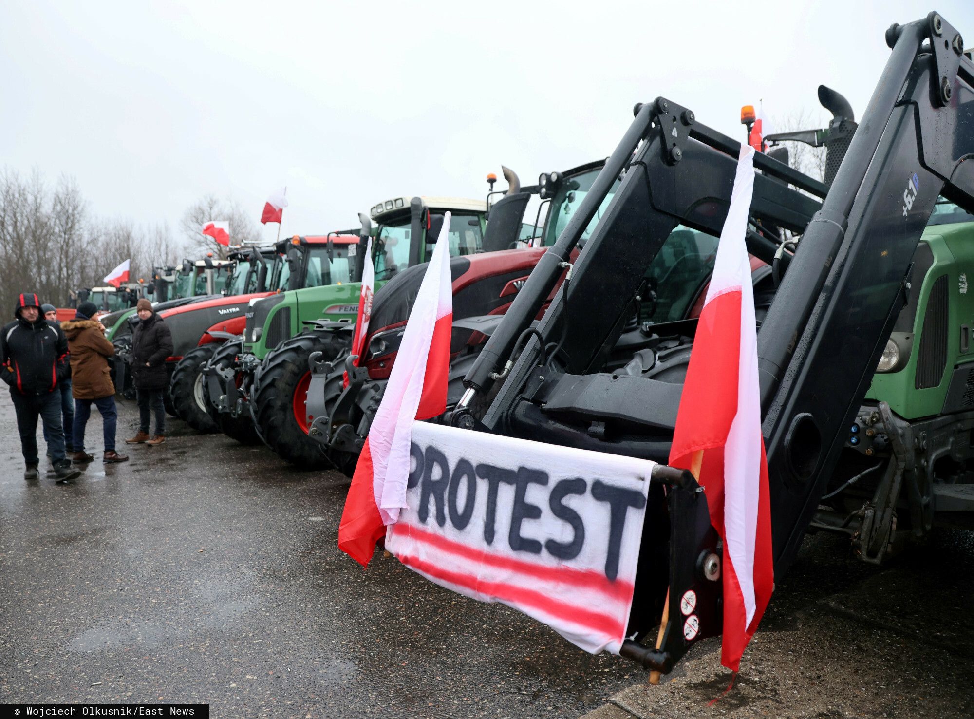 protest rolników