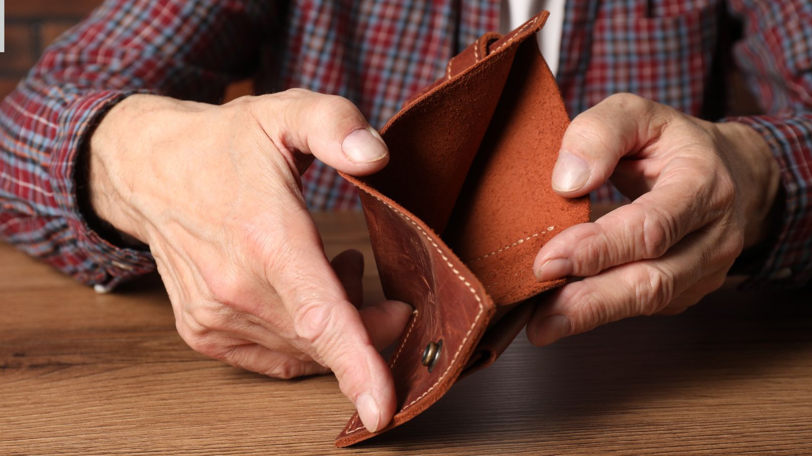 pusty portfel emerytura