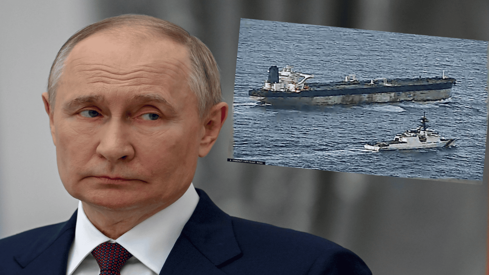 Rosyjska flota cieni przechwycona. Pościg trwał ponad dwa tygodnie