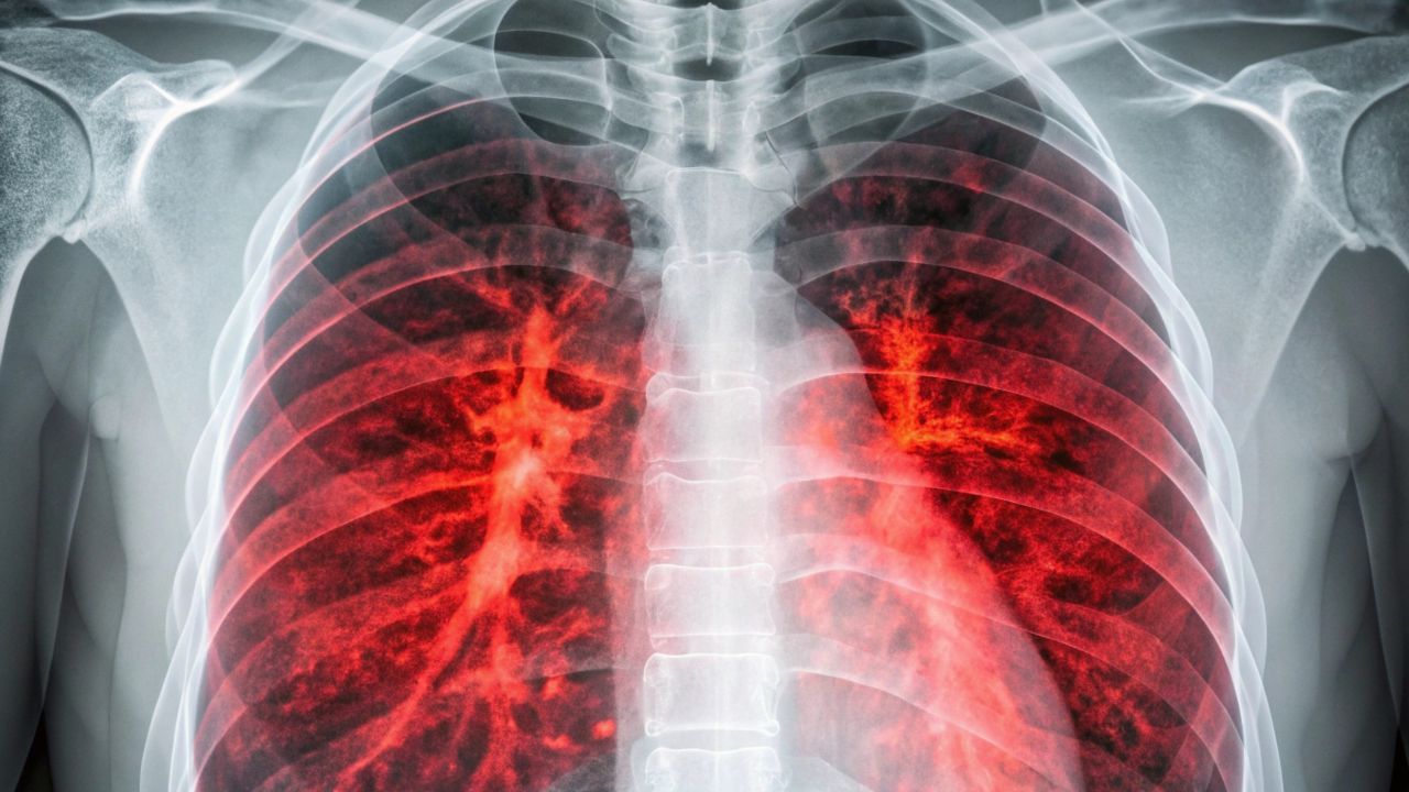 To znak, że rak zajął płuca. Może dotyczyć nawet 70 proc. chorych