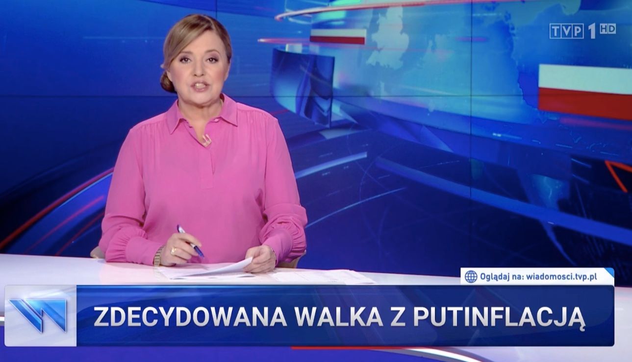 "Wiadomości" TVP nieustannie przekonują Polaków, że to osoby trzecie winne są problemów 